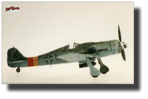 Focke Wulf Fw190 D. Scratch built in metal by Rojas Bazán. 1:15 scale. Made in 1994